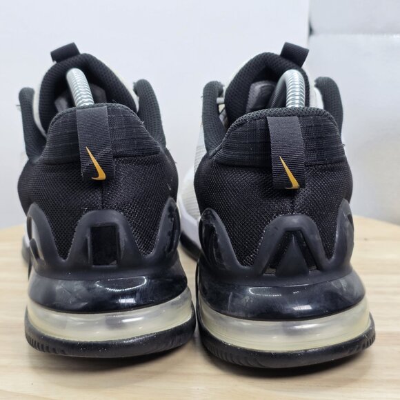 Nike Air Max Alpha Trainer 5 Low Black White Gold Sneaker Athletic Shoe Men 9 - Picture 6 of 8